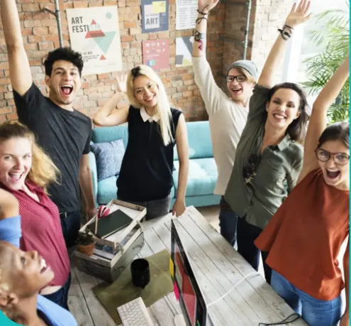 étudiants accueillis dans un espace d’encadrement académique professionnel Tunisie